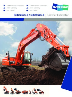 Doosan DX255LC-3 Specifications
