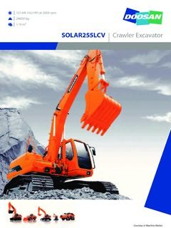 Doosan Solar 255LCV Specifications