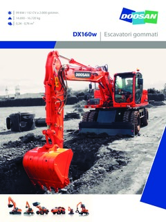Doosan DX160W Specifications