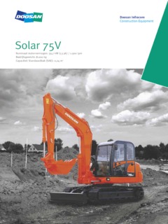 Doosan Solar 75V Specifications