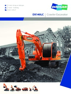 Doosan DX140LC Specifications