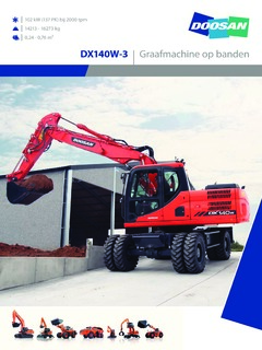Doosan DX140W-3 Specifications