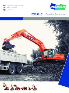 Doosan DX255LC Specifications