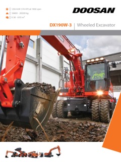 Doosan DX190W-3 Specifications