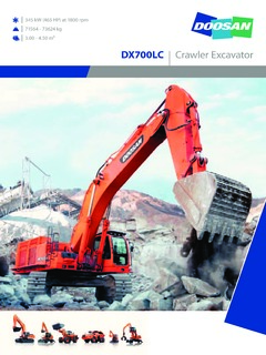 Doosan DX700LC Specifications