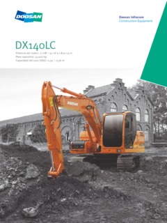 Doosan DX140LC Specifications