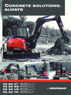 Eurocomach ES 85 SB Specifications