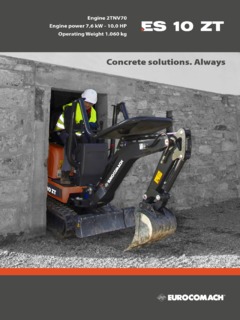 Eurocomach ES 10 ZT Specifications