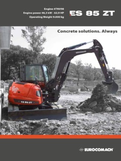 Eurocomach ES 85 ZT Specifications