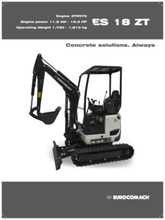 Eurocomach EZ 18 ZT Specifications