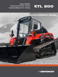 Eurocomach ETL 200 Specifications