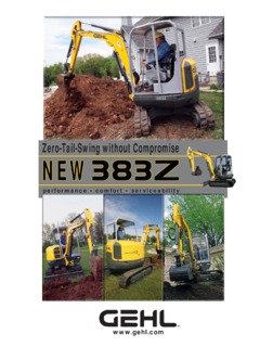 Gehl 383Z Specifications