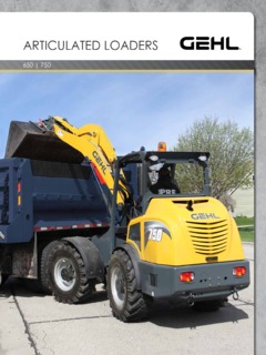 Gehl 750 Specifications