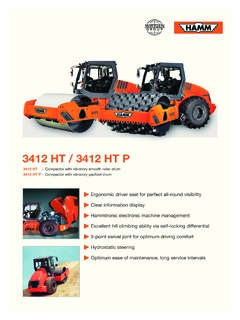 Hamm 3412 HT P Specifications