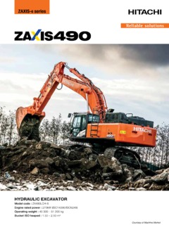 Hitachi Construction Machinery ZX490LCH-6 Specifications