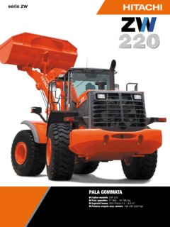 Hitachi Construction Machinery ZW220 Specifications