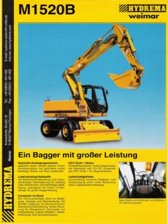Hydrema M1520B Specifications