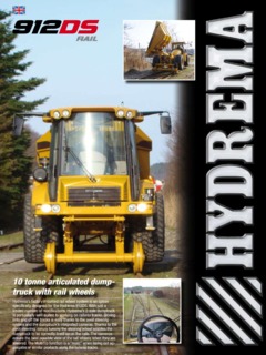 Hydrema 912DS Rail Specifications