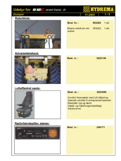Hydrema 912C Series 2 Specifications