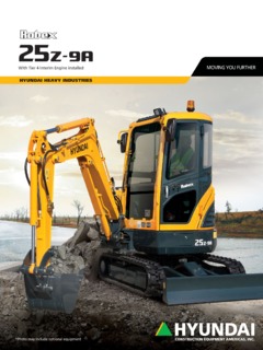 Hyundai R25Z-9A Specifications