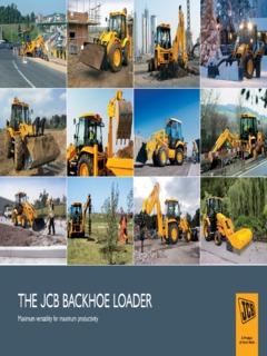 JCB 3CX Specifications