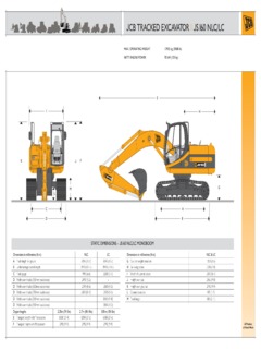 JCB JS160 LC Specifications