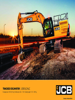 JCB JS300 NLC Specifications