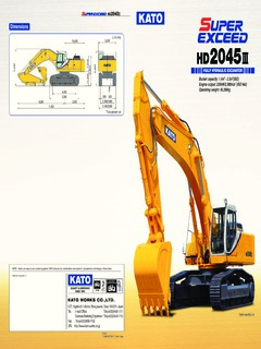 Kato HD2045 III Specifications