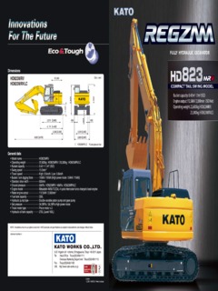 Kato HD823MRV Specifications
