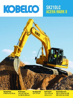 Kobelco SK210LC-8 Specifications