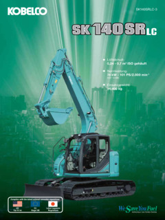 Kobelco SK140SRLC-3 Specifications