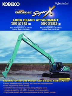 Kobelco SK210LC-8 Specifications