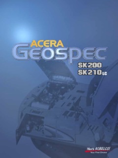 Kobelco SK210LC-8 Specifications