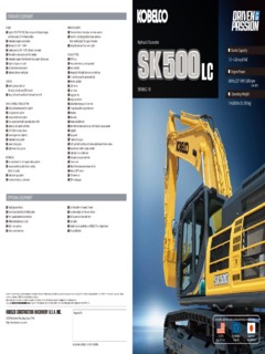Kobelco SK500LC-10 Specifications