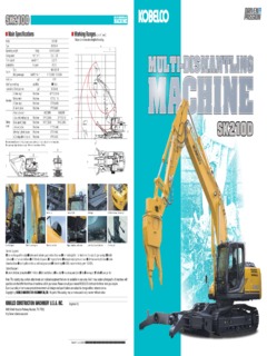 Kobelco SK210D-9 Specifications
