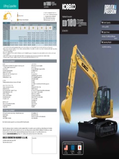 Kobelco ED160 BR-5 Specifications