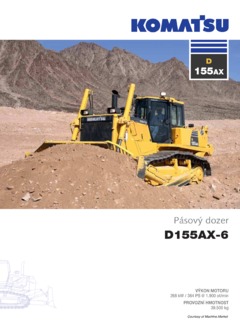Komatsu D155AX-6 Specifications