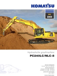 Komatsu PC240NLC-8 Specifications