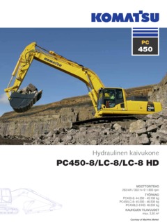 Komatsu PC450LC-8 HD Specifications