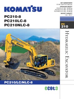 Komatsu PC210NLC-8 Specifications