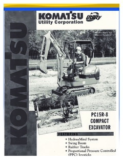 Komatsu PC15R-8 Specifications