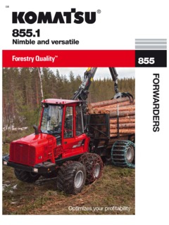 Komatsu 855.1 Specifications