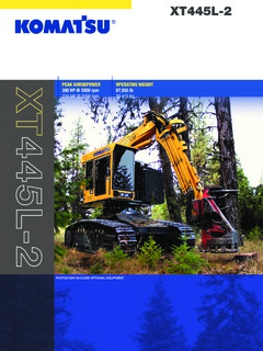 Komatsu XT445L-2 Specifications