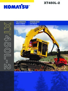 Komatsu XT450L-2 Specifications