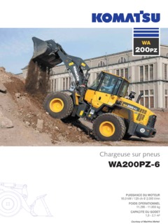 Komatsu WA200PZ-6 Specifications