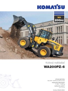 Komatsu WA200PZ-6 Specifications