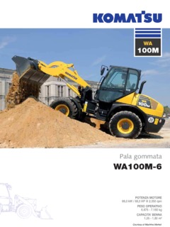 Komatsu WA100M-5 Specifications