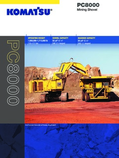 Komatsu PC8000 Specifications