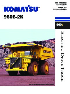 Komatsu 960E-2K Specifications