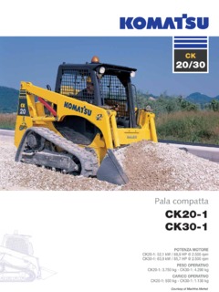 Skid Steer Loaders Komatsu CK30-1 Specifications Machine.Market